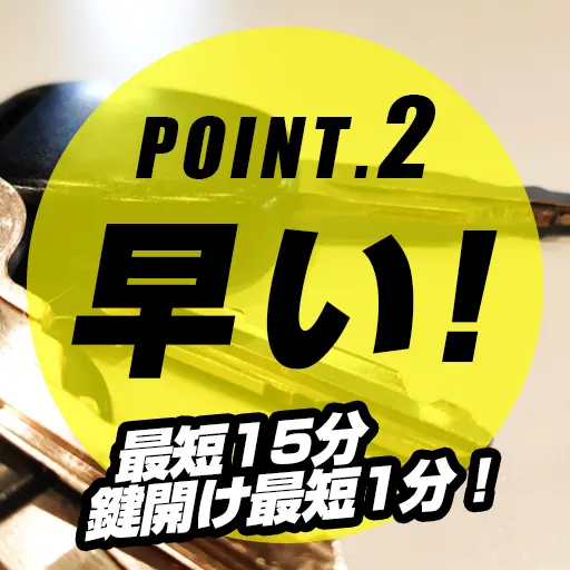 選ばれる理由2: